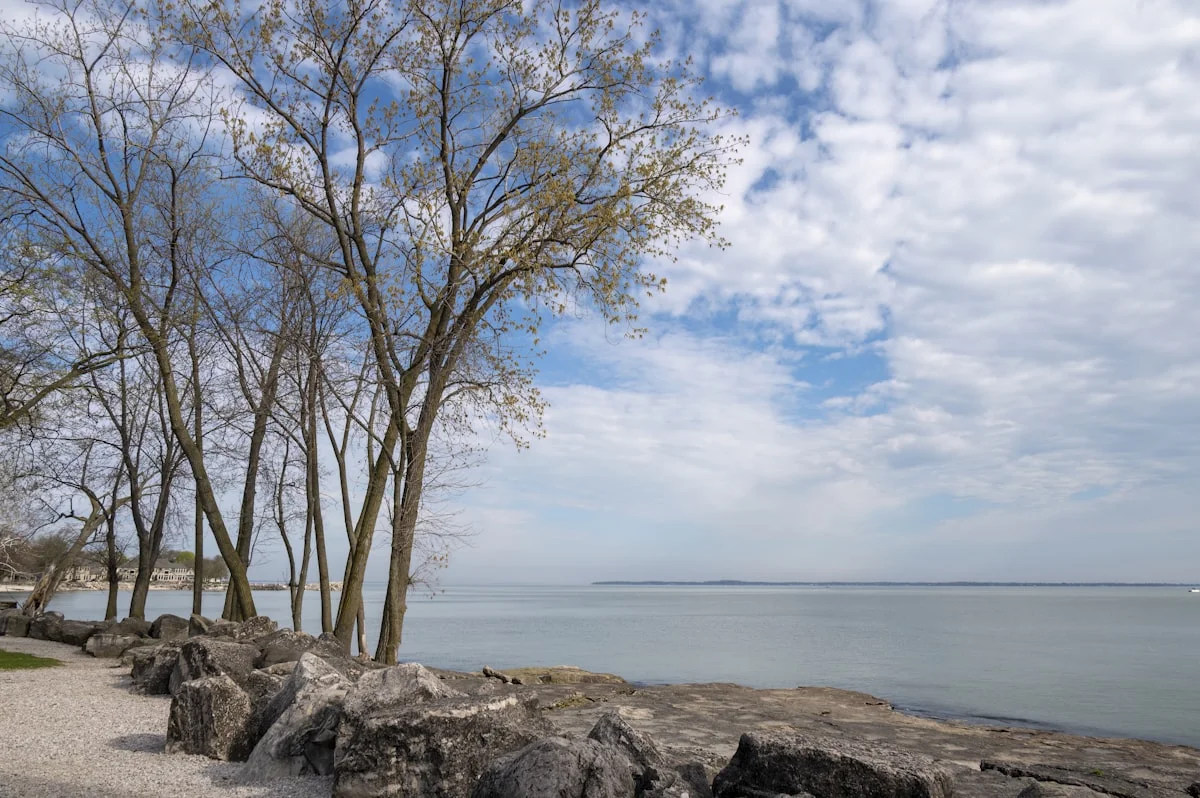 Lake Erie Ohio shoreline